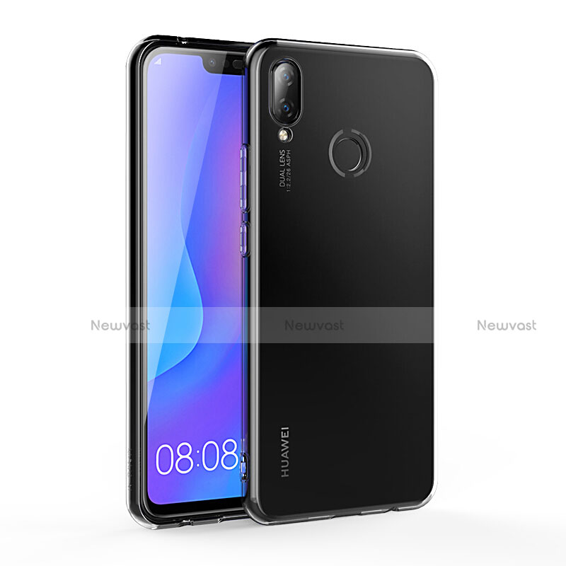 Ultra-thin Transparent TPU Soft Case T02 for Huawei P Smart+ Plus Clear