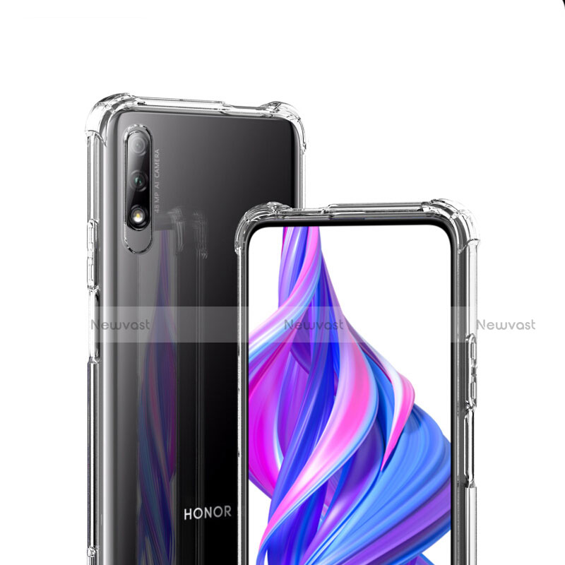 Ultra-thin Transparent TPU Soft Case T02 for Huawei P Smart Z (2019) Clear