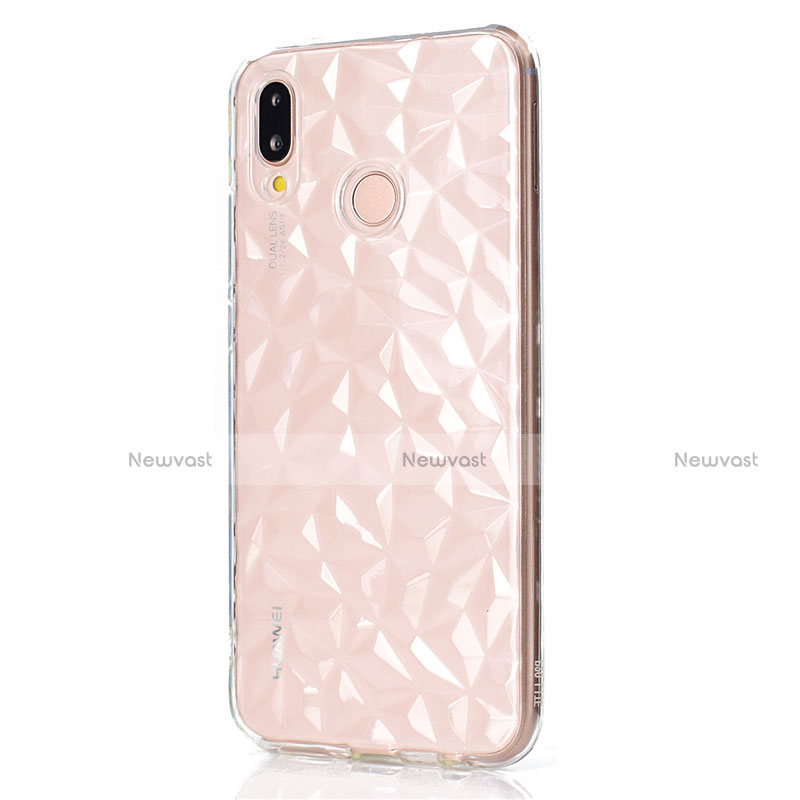 Ultra-thin Transparent TPU Soft Case T02 for Huawei P20 Lite Clear