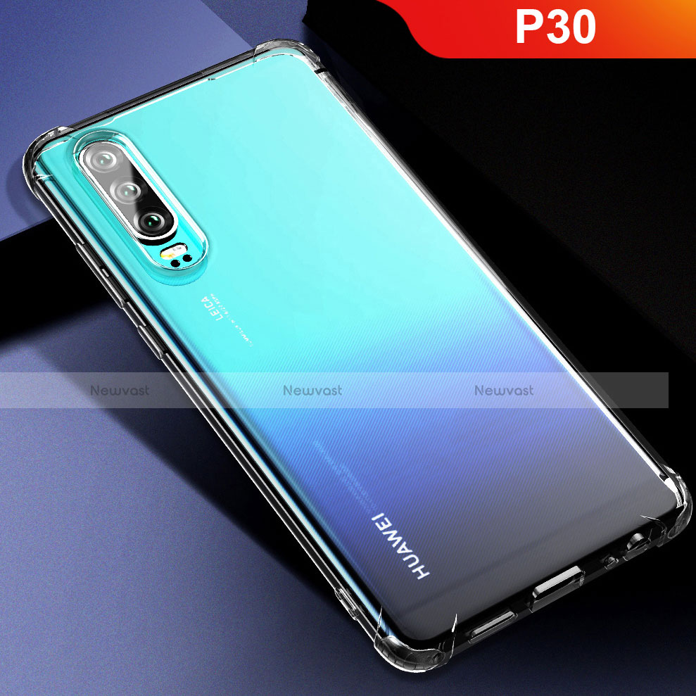 Ultra-thin Transparent TPU Soft Case T02 for Huawei P30 Clear