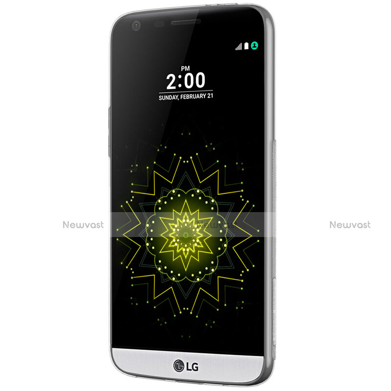 Ultra-thin Transparent TPU Soft Case T02 for LG G5 Gray