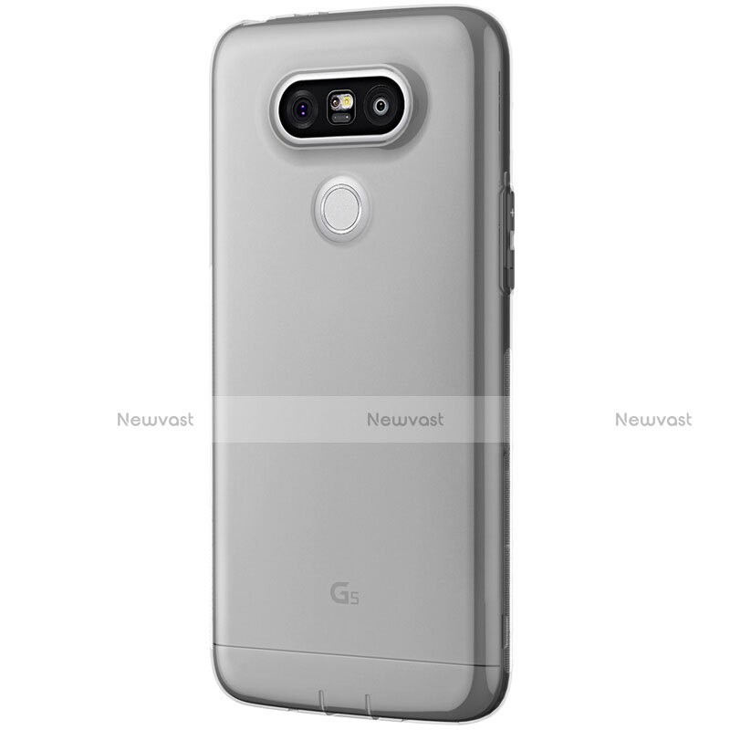 Ultra-thin Transparent TPU Soft Case T02 for LG G5 Gray