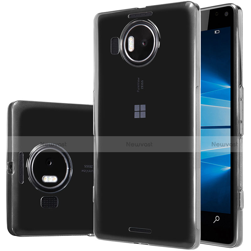 Ultra-thin Transparent TPU Soft Case T02 for Microsoft Lumia 950 XL Clear