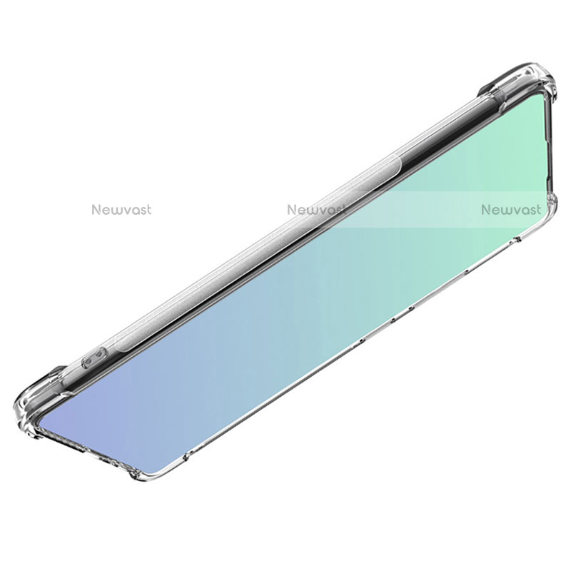 Ultra-thin Transparent TPU Soft Case T02 for Motorola Moto E32 Clear