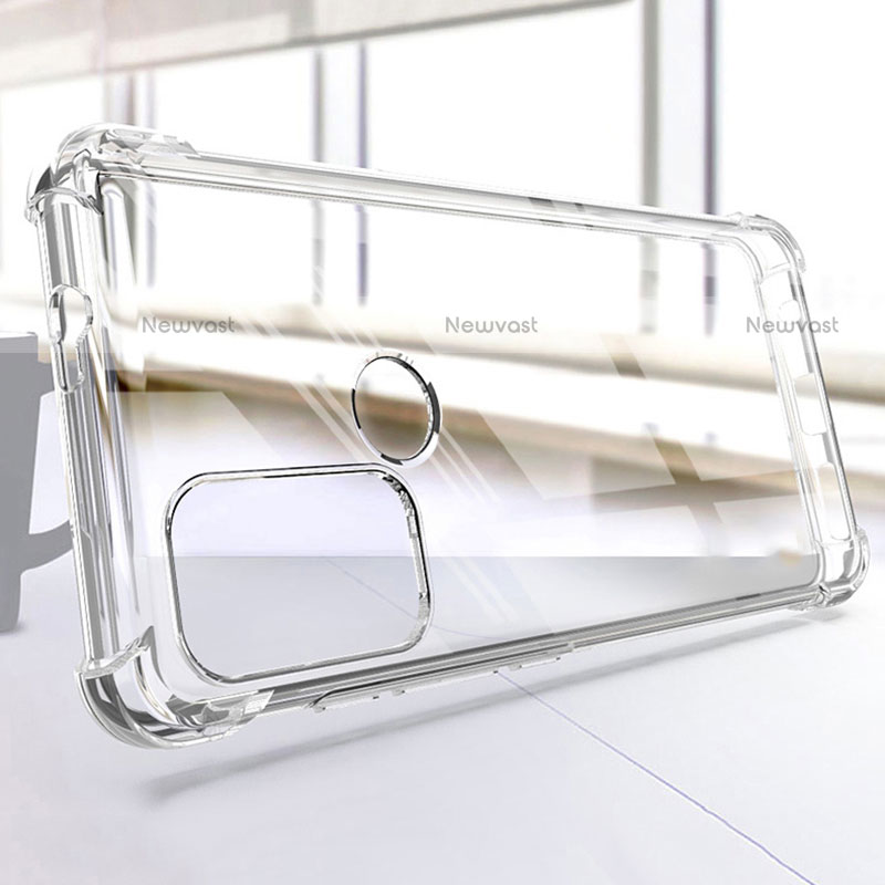 Ultra-thin Transparent TPU Soft Case T02 for Motorola Moto G51 5G Clear