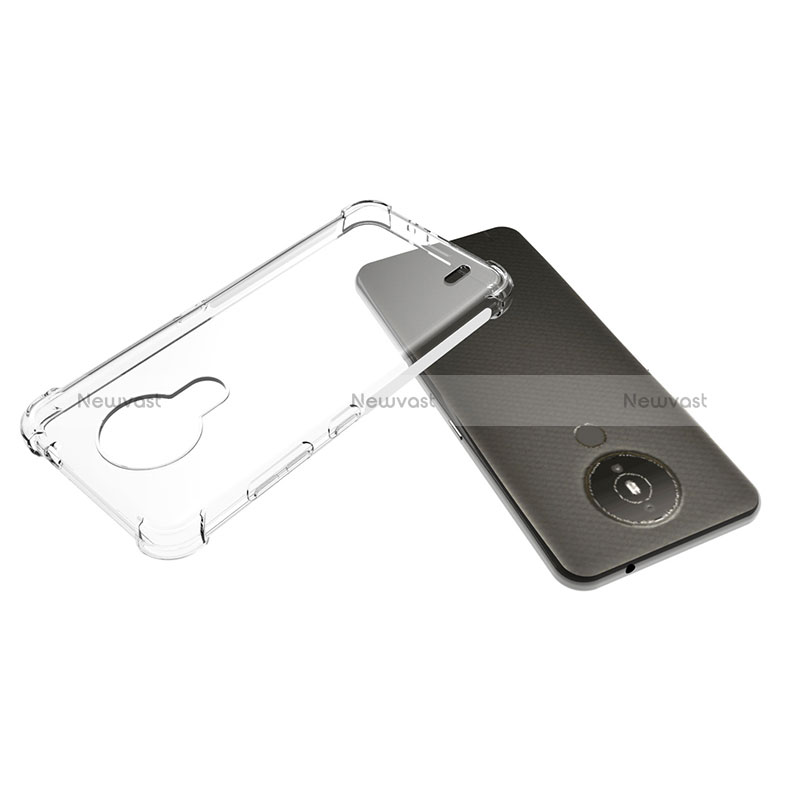 Ultra-thin Transparent TPU Soft Case T02 for Nokia 1.4 Clear