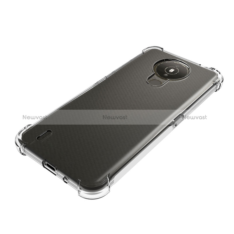 Ultra-thin Transparent TPU Soft Case T02 for Nokia 1.4 Clear