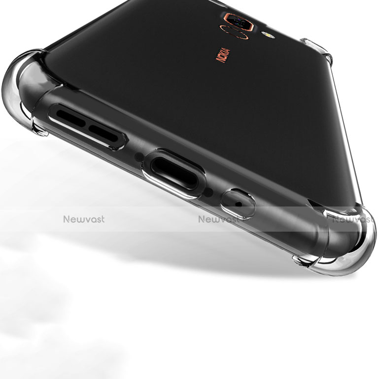 Ultra-thin Transparent TPU Soft Case T02 for Nokia 7 Plus Clear