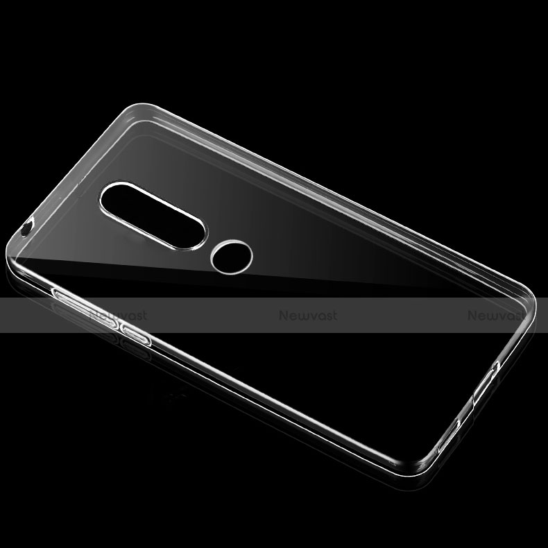 Ultra-thin Transparent TPU Soft Case T02 for Nokia X5 Clear