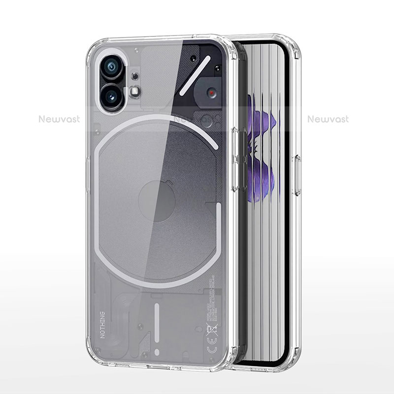 Ultra-thin Transparent TPU Soft Case T02 for Nothing Phone 1 Clear