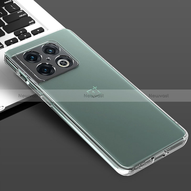 Ultra-thin Transparent TPU Soft Case T02 for OnePlus 10 Pro 5G Clear