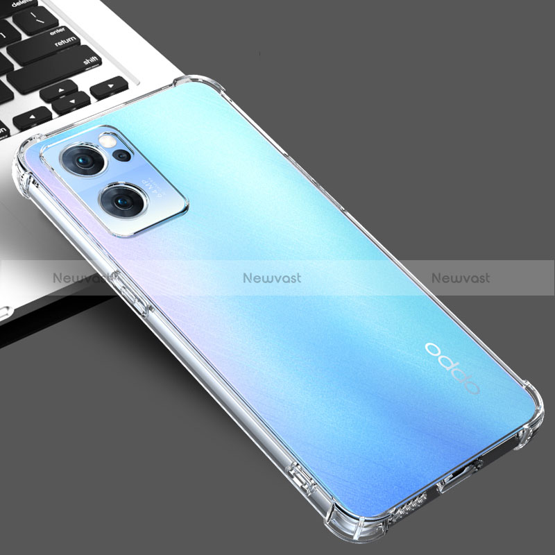 Ultra-thin Transparent TPU Soft Case T02 for OnePlus Nord CE 2 5G Clear