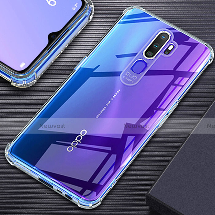 Ultra-thin Transparent TPU Soft Case T02 for Oppo A11X Clear