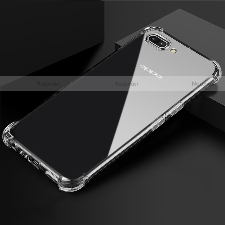 Ultra-thin Transparent TPU Soft Case T02 for Oppo A12e Clear