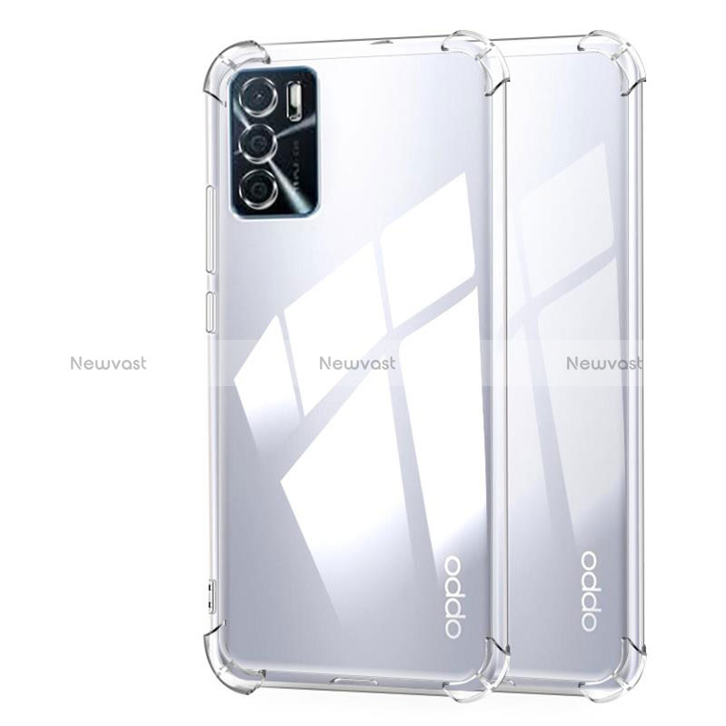 Ultra-thin Transparent TPU Soft Case T02 for Oppo A16s Clear