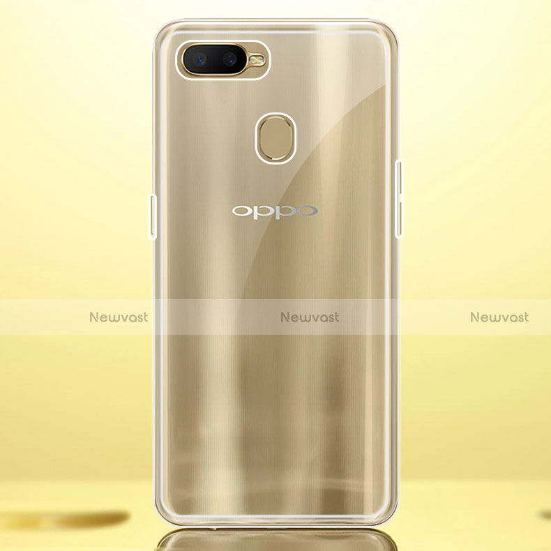 Ultra-thin Transparent TPU Soft Case T02 for Oppo A7 Clear