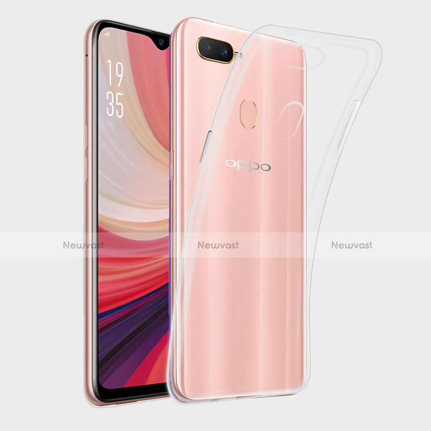 Ultra-thin Transparent TPU Soft Case T02 for Oppo A7 Clear