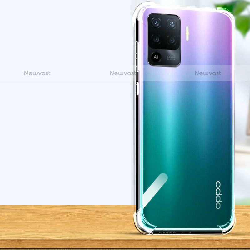 Ultra-thin Transparent TPU Soft Case T02 for Oppo A94 4G Clear