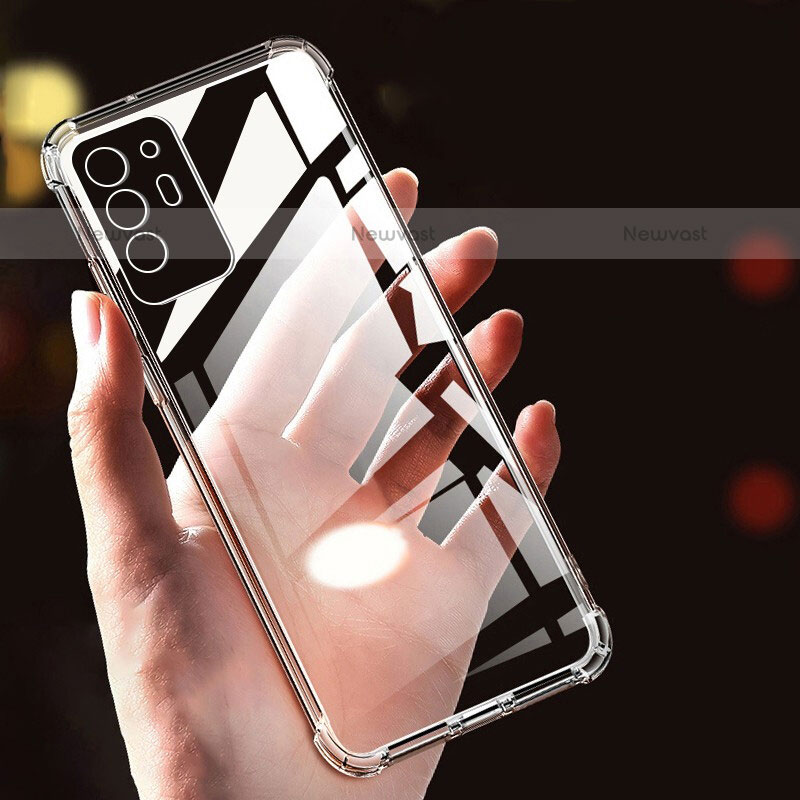 Ultra-thin Transparent TPU Soft Case T02 for Oppo A95 5G Clear