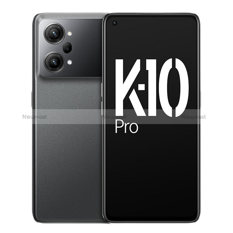 Ultra-thin Transparent TPU Soft Case T02 for Oppo K10 Pro 5G Clear