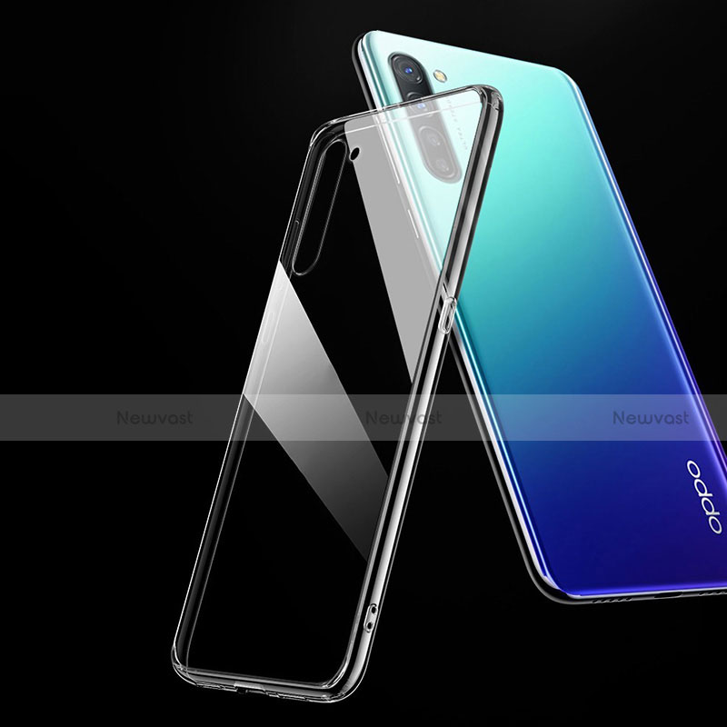 Ultra-thin Transparent TPU Soft Case T02 for Oppo K7 5G Clear