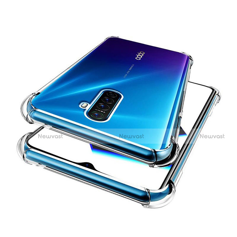 Ultra-thin Transparent TPU Soft Case T02 for Oppo Reno Ace Clear