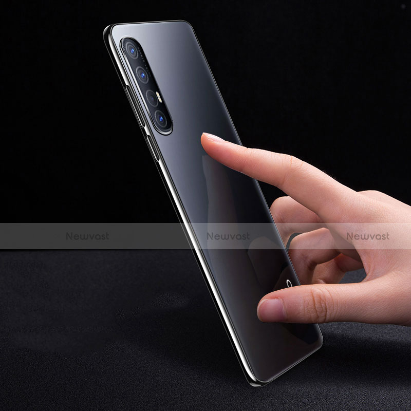 Ultra-thin Transparent TPU Soft Case T02 for Oppo Reno3 Pro Clear