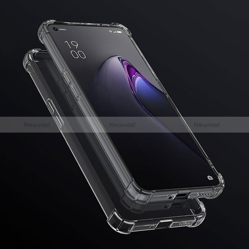 Ultra-thin Transparent TPU Soft Case T02 for Oppo Reno9 Pro+ Plus 5G Clear