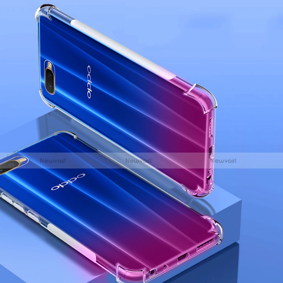 Ultra-thin Transparent TPU Soft Case T02 for Oppo RX17 Neo Clear