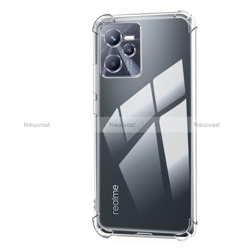 Ultra-thin Transparent TPU Soft Case T02 for Realme Narzo 50A Prime Clear