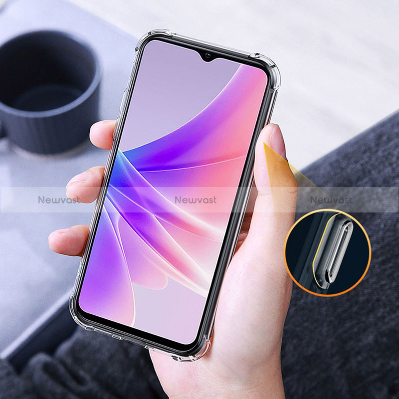 Ultra-thin Transparent TPU Soft Case T02 for Realme Q5i 5G Clear