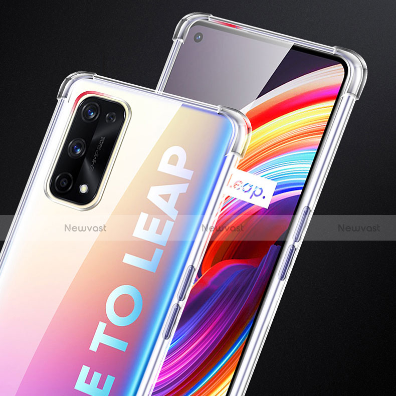 Ultra-thin Transparent TPU Soft Case T02 for Realme V15 5G Clear