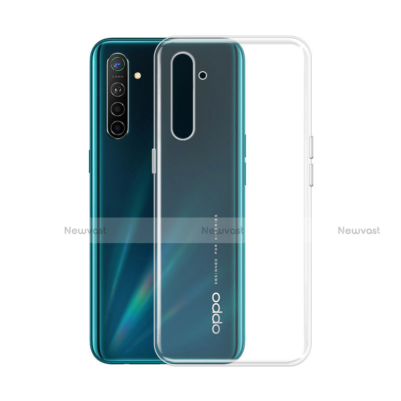 Ultra-thin Transparent TPU Soft Case T02 for Realme X2 Clear