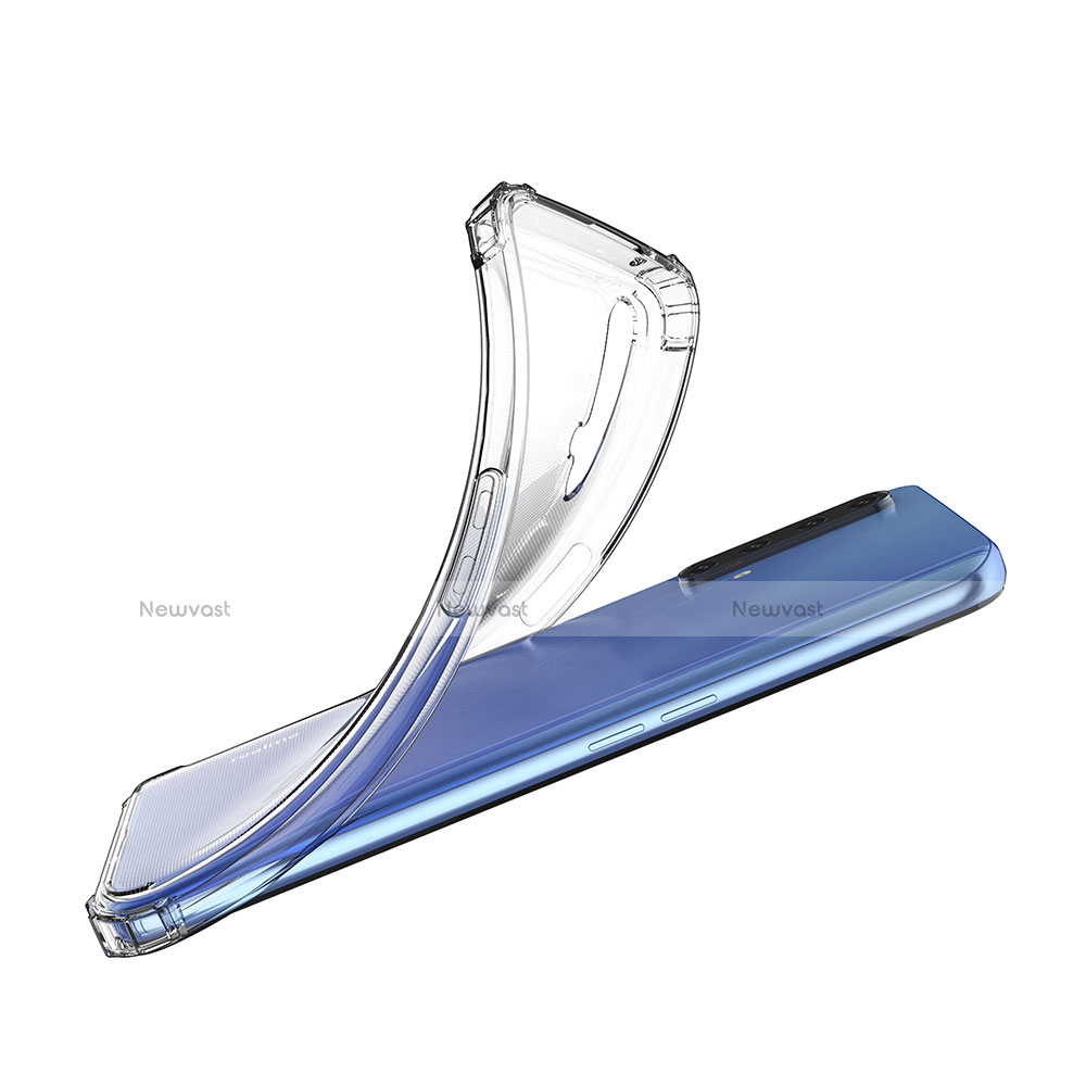 Ultra-thin Transparent TPU Soft Case T02 for Realme X50m 5G Clear