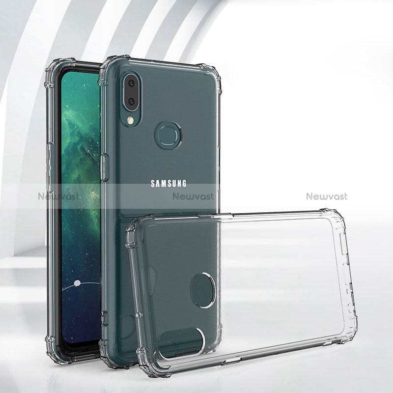 Ultra-thin Transparent TPU Soft Case T02 for Samsung Galaxy A10s Clear