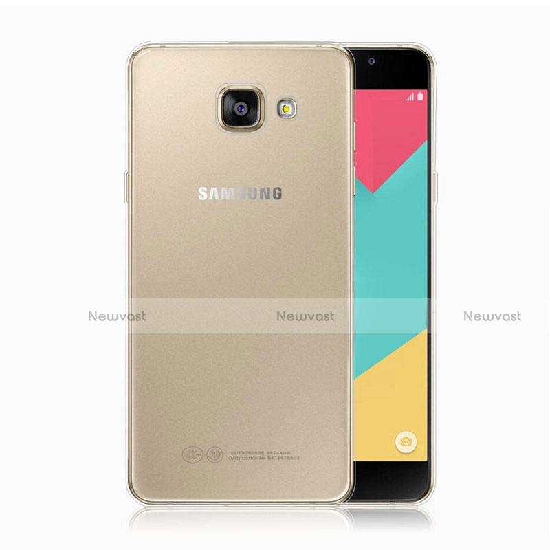 Ultra-thin Transparent TPU Soft Case T02 for Samsung Galaxy A5 (2017) Duos Clear