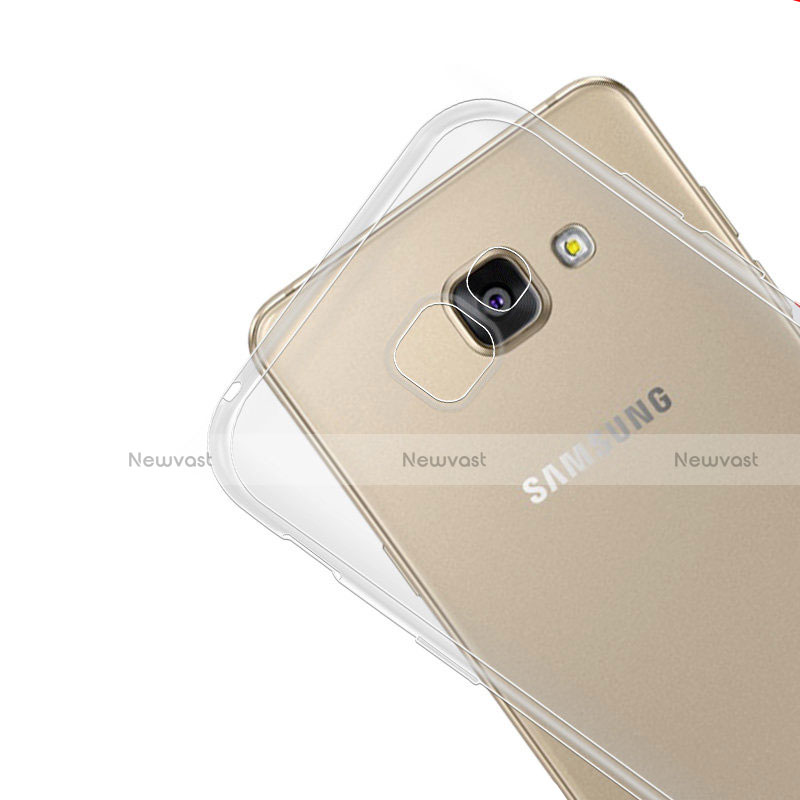 Ultra-thin Transparent TPU Soft Case T02 for Samsung Galaxy A5 (2017) SM-A520F Clear