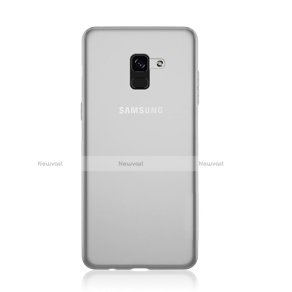 Ultra-thin Transparent TPU Soft Case T02 for Samsung Galaxy A8+ A8 Plus (2018) A730F Clear