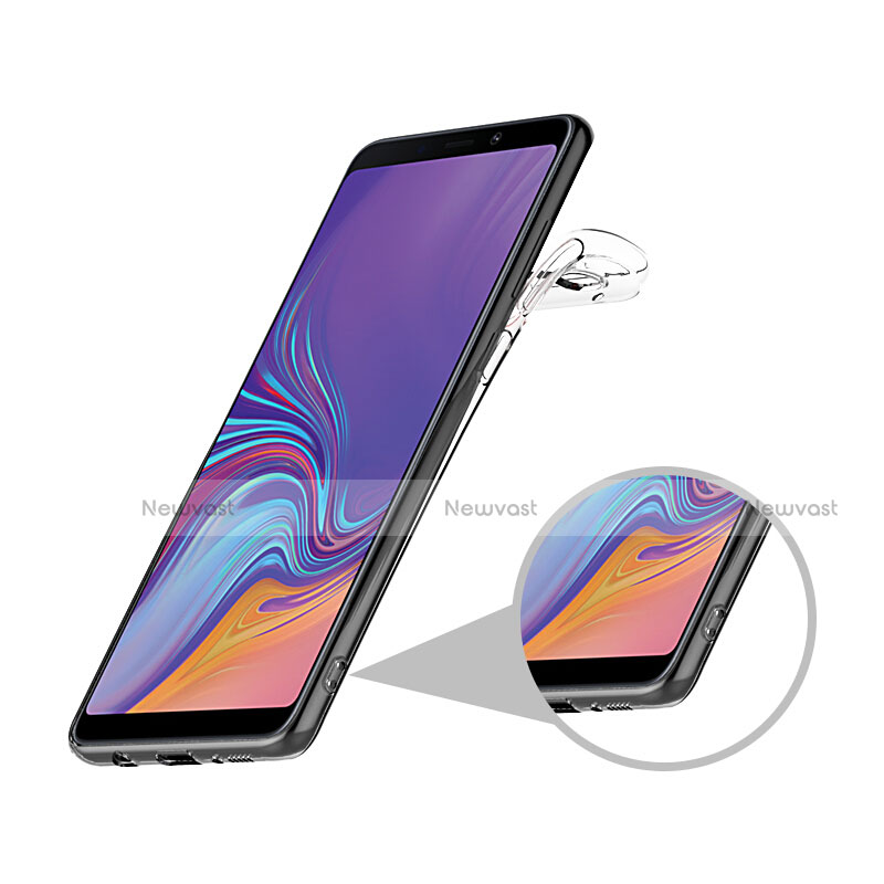 Ultra-thin Transparent TPU Soft Case T02 for Samsung Galaxy A9s Clear