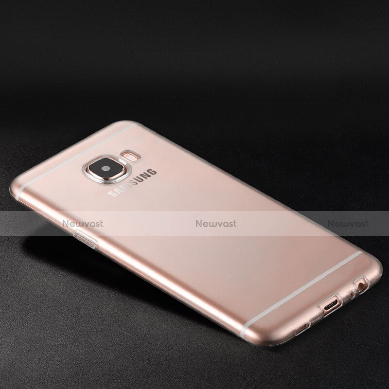 Ultra-thin Transparent TPU Soft Case T02 for Samsung Galaxy C5 Pro C5010 Clear