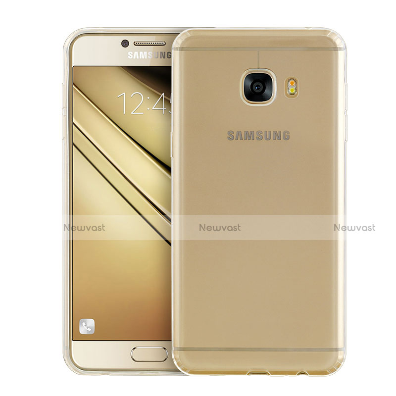 Ultra-thin Transparent TPU Soft Case T02 for Samsung Galaxy C5 SM-C5000 Clear