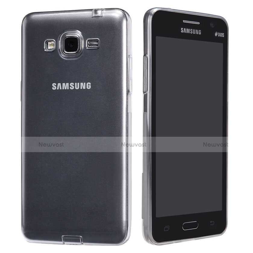 Ultra-thin Transparent TPU Soft Case T02 for Samsung Galaxy Grand Prime SM-G530H Clear