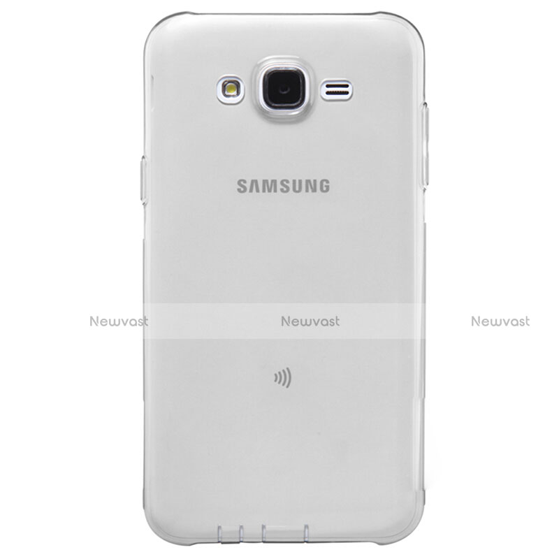 Ultra-thin Transparent TPU Soft Case T02 for Samsung Galaxy J5 SM-J500F Gray