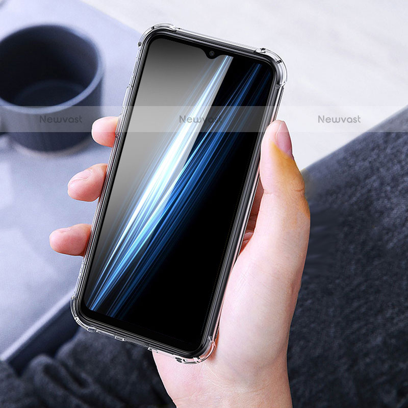 Ultra-thin Transparent TPU Soft Case T02 for Samsung Galaxy M10 Clear