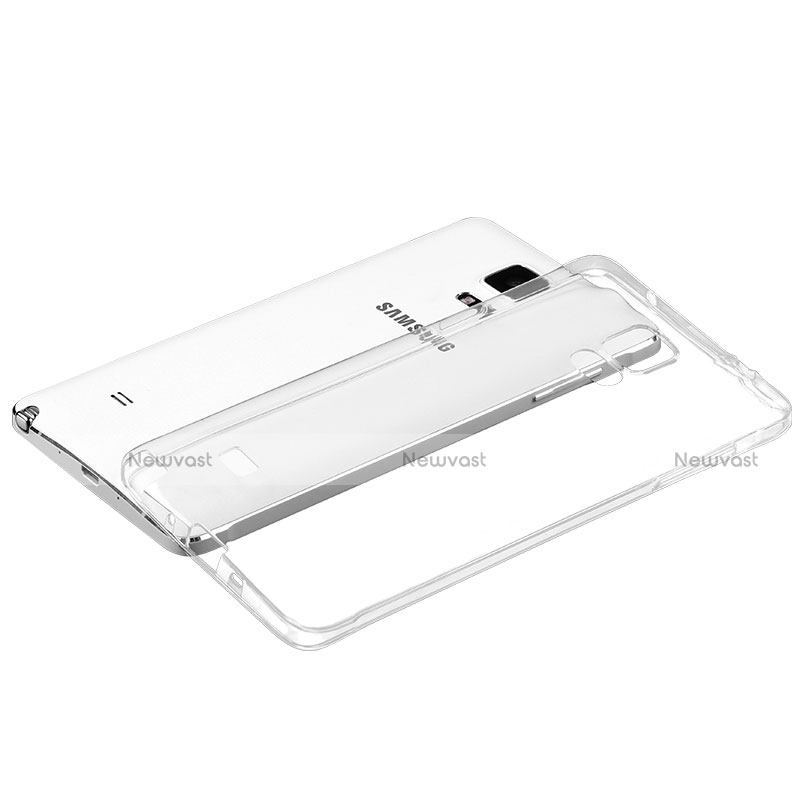 Ultra-thin Transparent TPU Soft Case T02 for Samsung Galaxy Note 4 Duos N9100 Dual SIM Clear