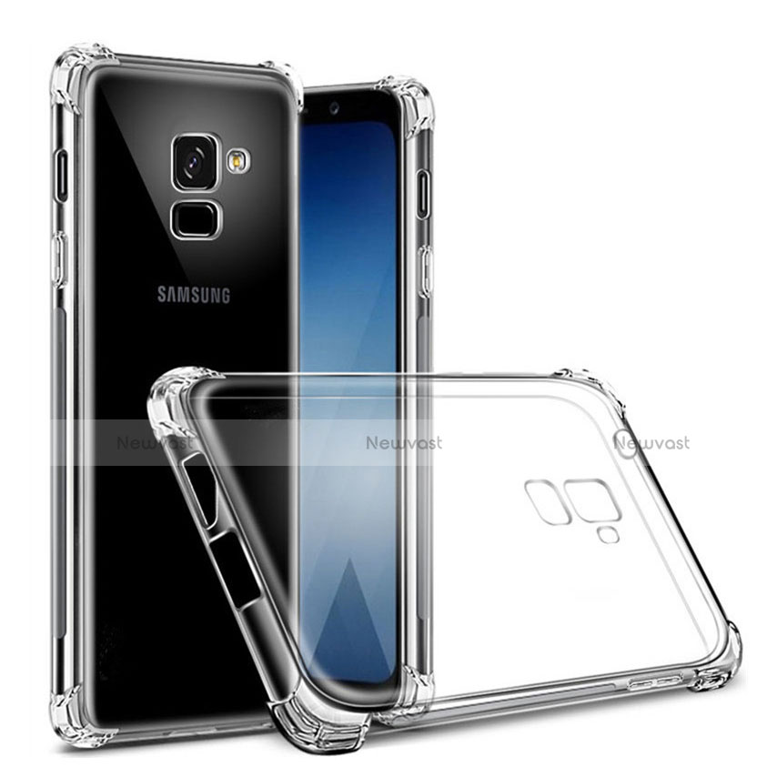 Ultra-thin Transparent TPU Soft Case T02 for Samsung Galaxy On6 (2018) J600F J600G Clear