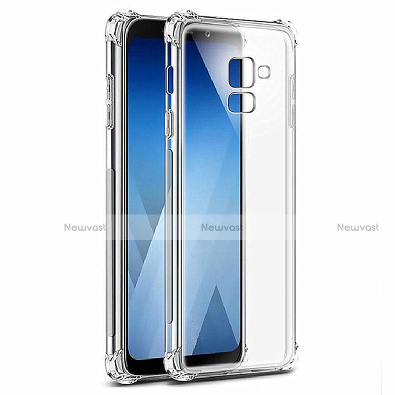 Ultra-thin Transparent TPU Soft Case T02 for Samsung Galaxy On6 (2018) J600F J600G Clear