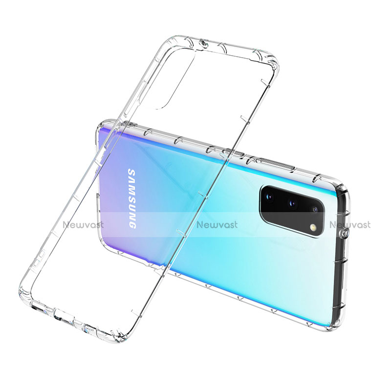 Ultra-thin Transparent TPU Soft Case T02 for Samsung Galaxy S20 Clear