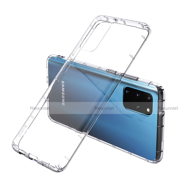 Ultra-thin Transparent TPU Soft Case T02 for Samsung Galaxy S20 Plus Clear