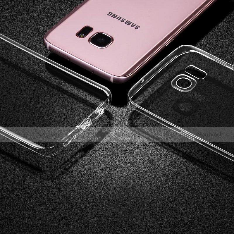 Ultra-thin Transparent TPU Soft Case T02 for Samsung Galaxy S7 Edge G935F Clear